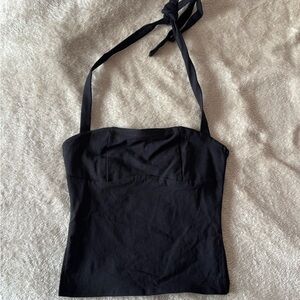 Edikted Dara Black Halter Top